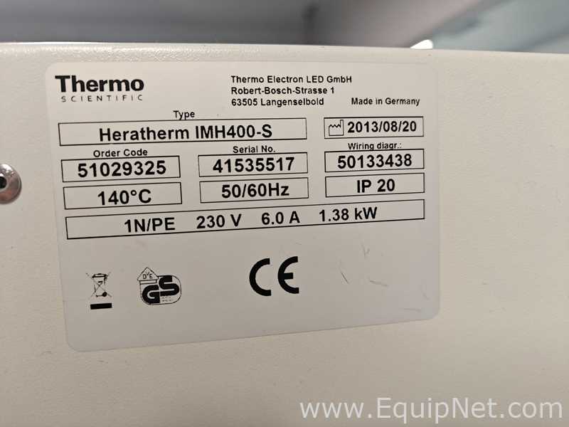 Incubadora Thermo Scientific IMH400S