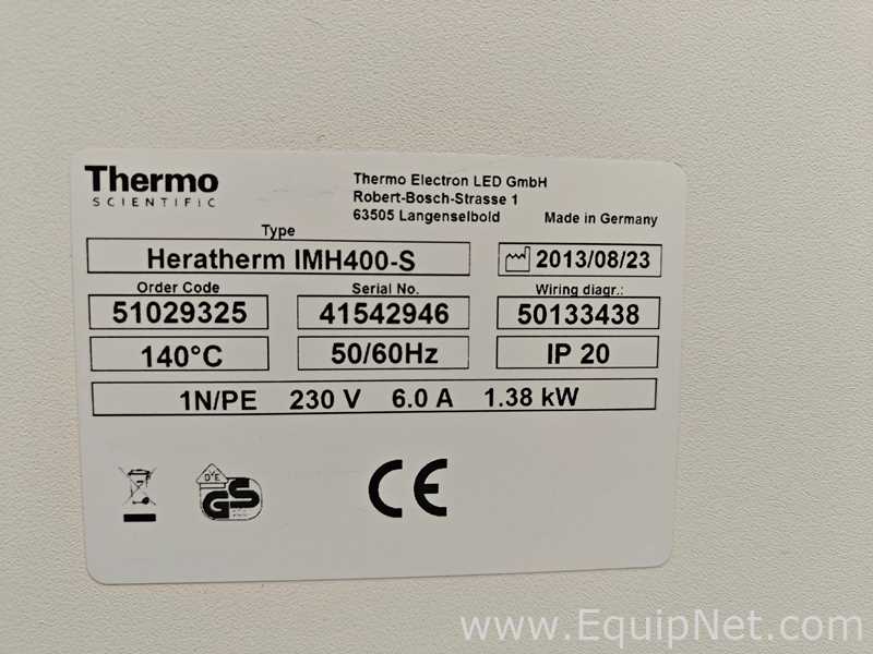 Incubadora Thermo Scientific IMH400S