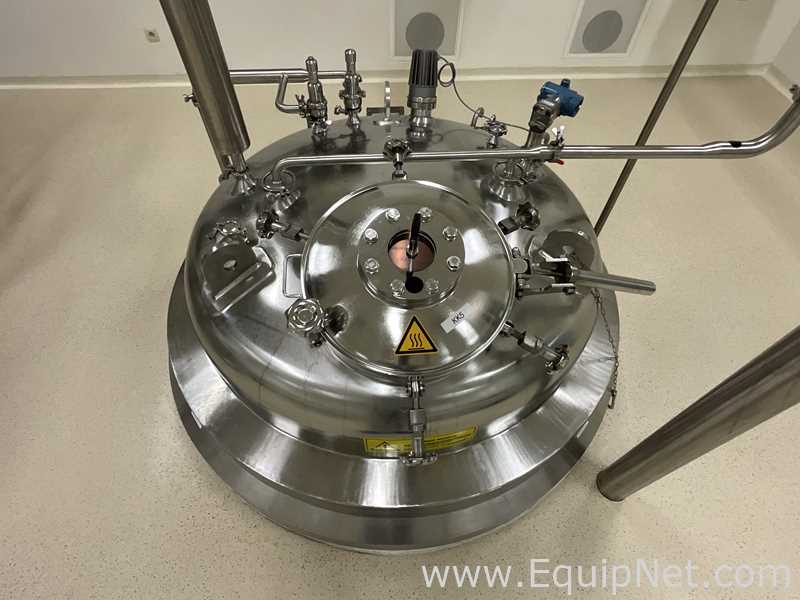Alteco 3600 Litre Stainless Steel Vacuum Rated Jacketed Mixing Vessel - KK5