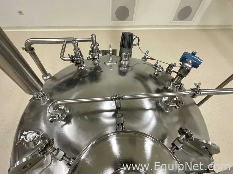Alteco 3600 Litre Stainless Steel Vacuum Rated Jacketed Mixing Vessel - KK5