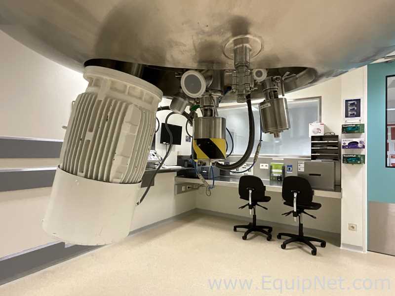 Alteco 3600 Litre Stainless Steel Vacuum Rated Jacketed Mixing Vessel - KK5