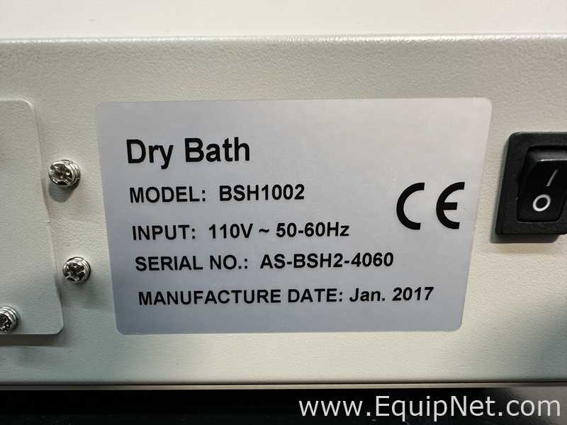 Lot of 2 GeneMate BSH1002 Dry Baths and VWR 949VWHB1USS Analog Block Heater