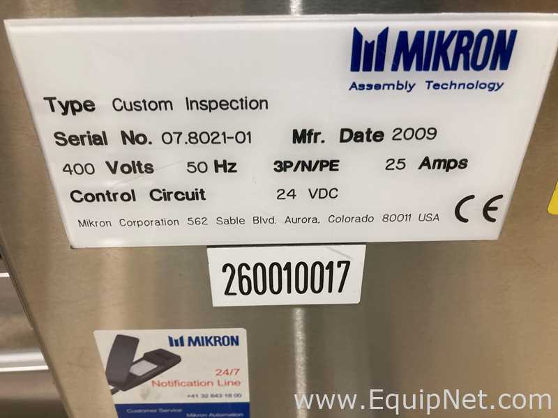 Máquina Verificadora Sema Maschinenbau GmbH Kontrollanlage