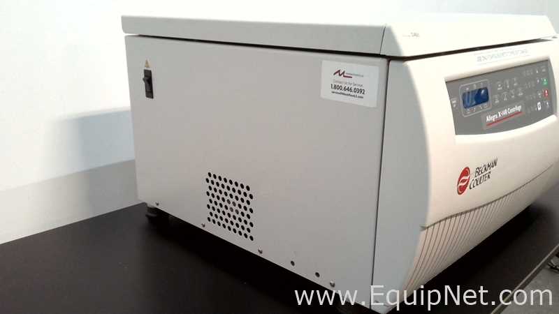 Beckman Coulter Allegra X-14R Refrigerated Benchtop Centrifuge