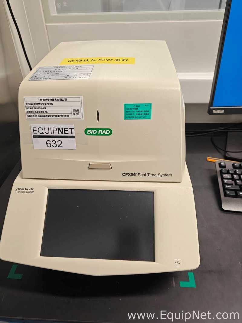PCR e Termociclador Bio Rad CFX96