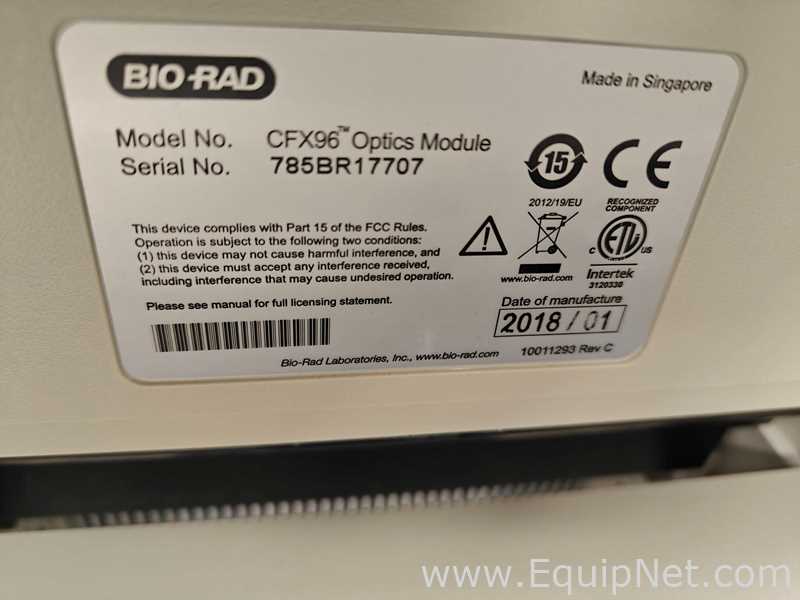 PCR e Termociclador Bio Rad CFX96