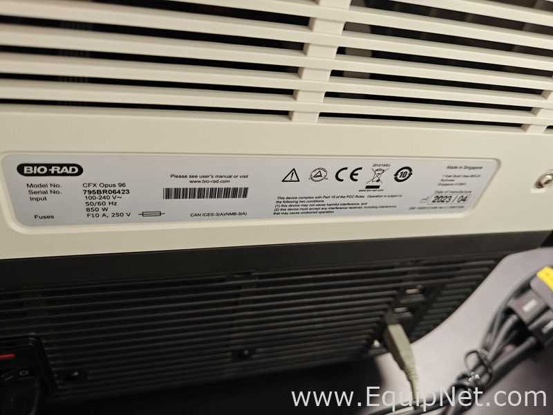 Bio Rad CFX Opus 96 PCR Lot 635