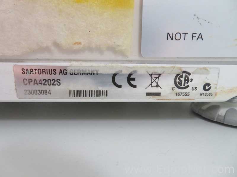 Sartorius CPA4202S Scale