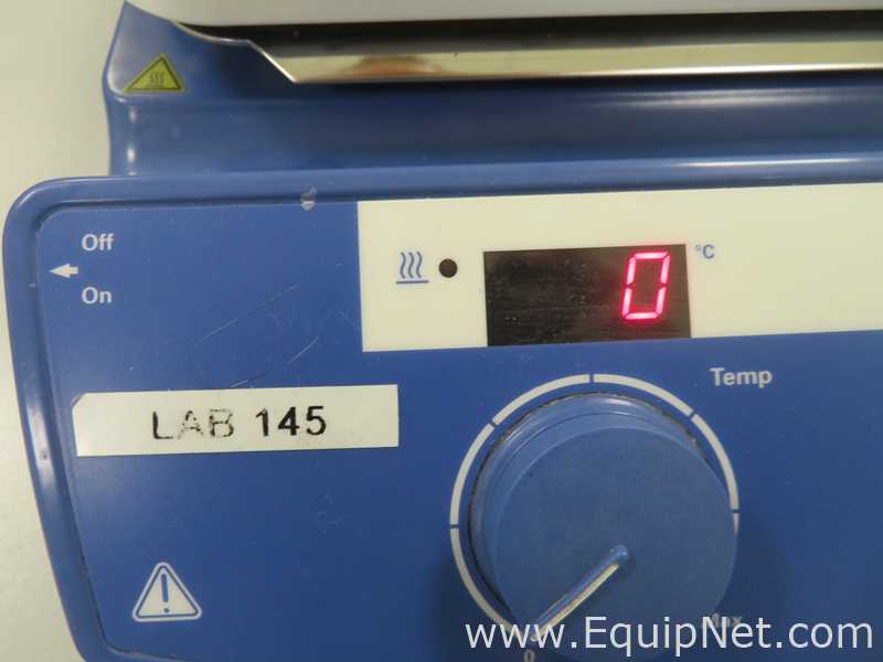 IKA C-MAG HS7 Digital Magnetic Hotplate Stirrer with IKA ETS-D5 Electronic Contact Thermometer