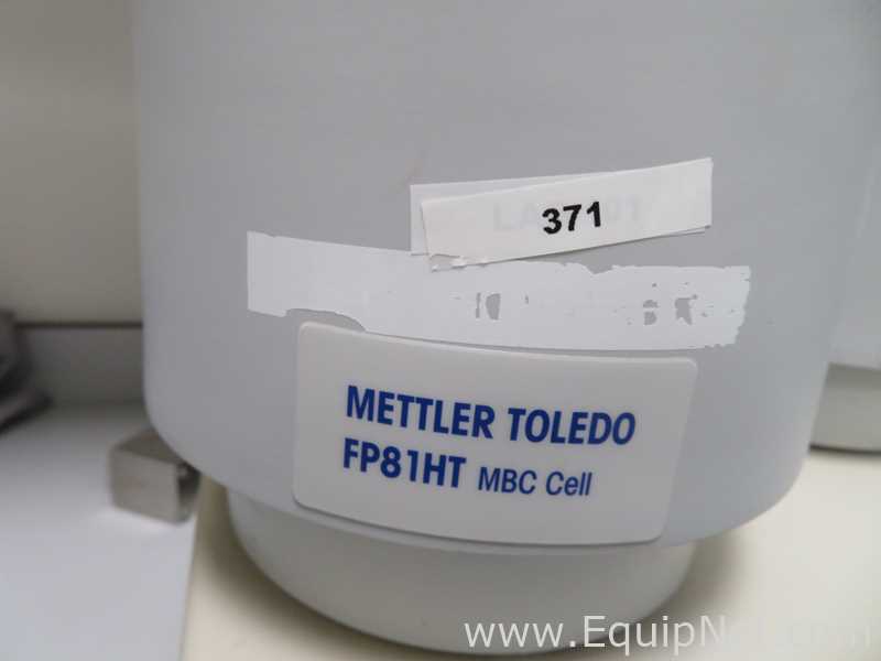 Mettler Toledo FP90 Central Processor with FP81HT MBC Cell and FP83HT Dropping Point Cell