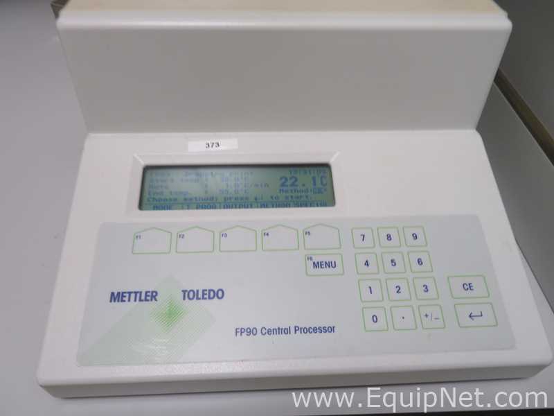 Mettler Toledo FP90 Central Processor with FP81HT MBC Cell and FP83HT Dropping Point Cell
