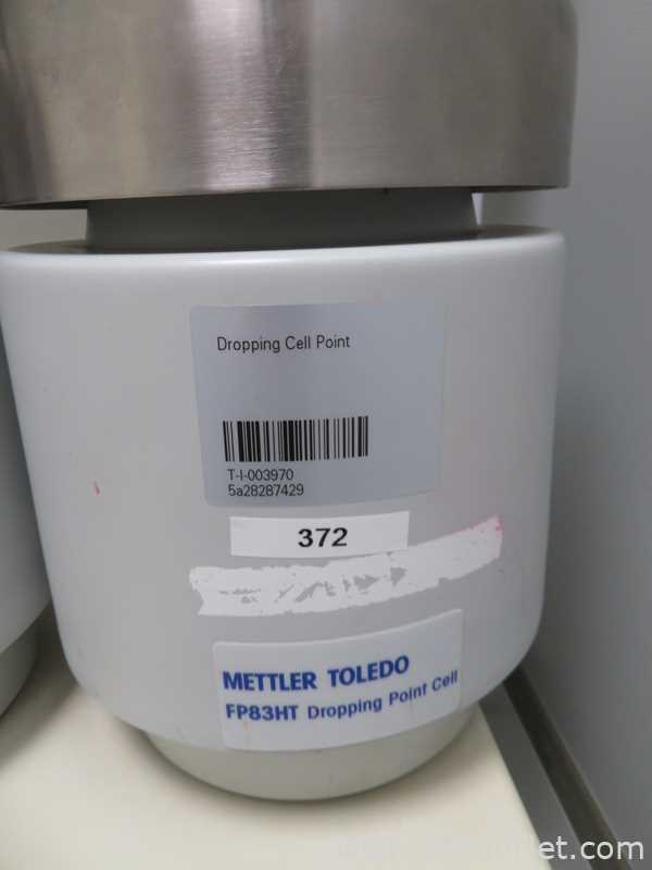 Mettler Toledo FP90 Central Processor with FP81HT MBC Cell and FP83HT Dropping Point Cell