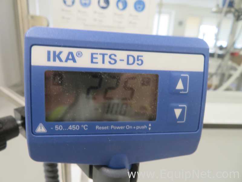 IKA RCT Basic Magnetic Stirrer with IKA ETS-D5 Electronic Contact Thermometer