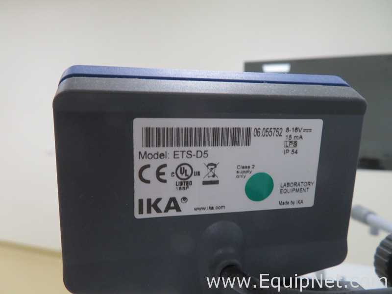 IKA RCT Basic Magnetic Stirrer with IKA ETS-D5 Electronic Contact Thermometer