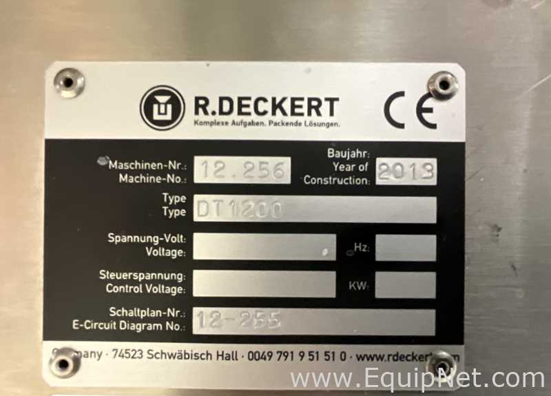 Linhas de Mesa Acumuladora Rotativa R. Deckert DT1200