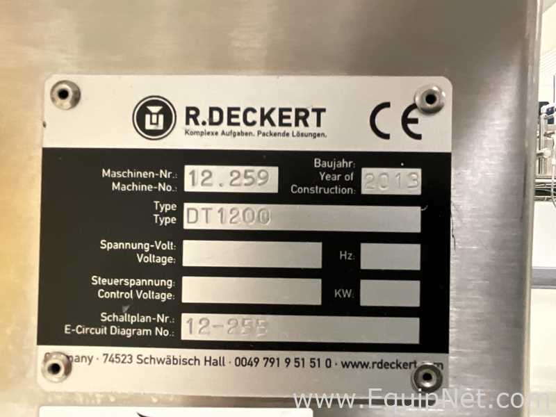 Linhas de Mesa Acumuladora Rotativa R. Deckert DT1200