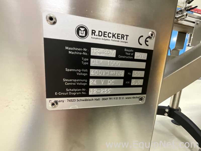 Línea de Etiquetadora R. Deckert DEM 1000