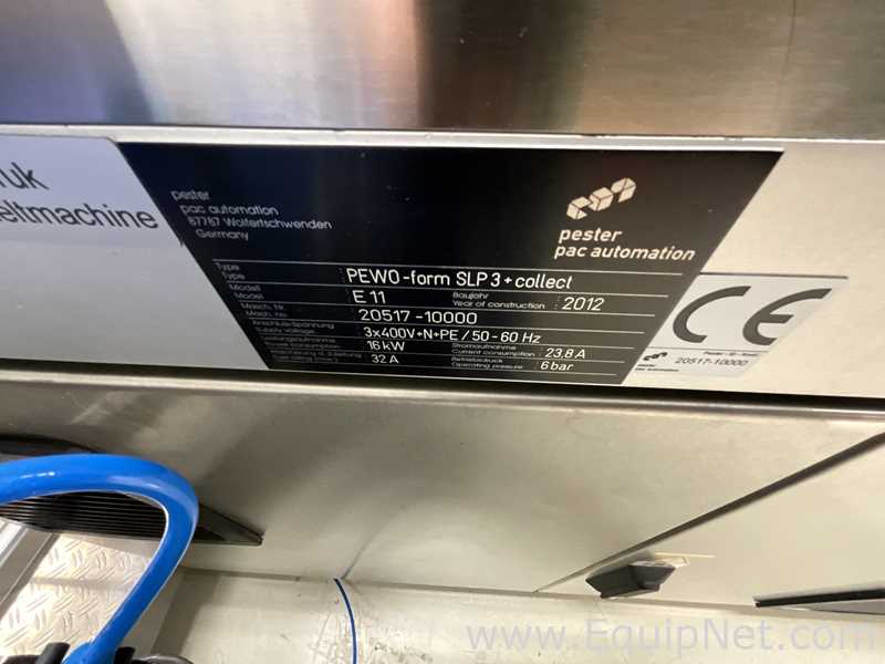 Linhas de Encaixotadora Pester Pac Automation PEWO-form SLP3+collect