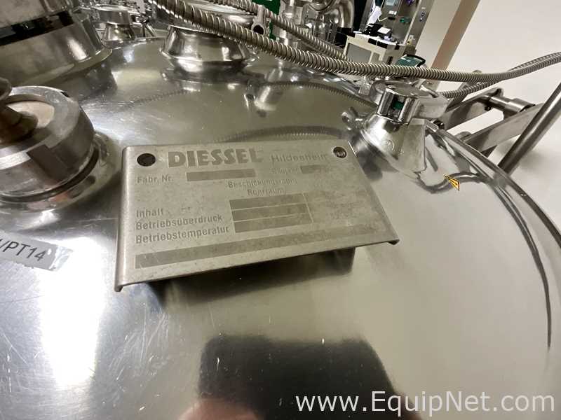 Recipiente Mezclador Acero inoxidable DIESSEL HILDESCHEIM .  422 Litros
