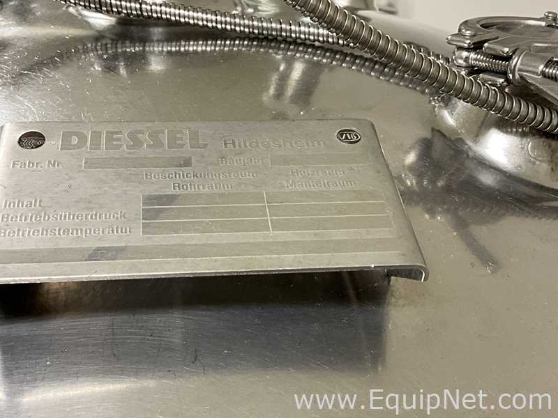 Recipiente Mezclador Acero inoxidable DIESSEL HILDESCHEIM .  422 Litros