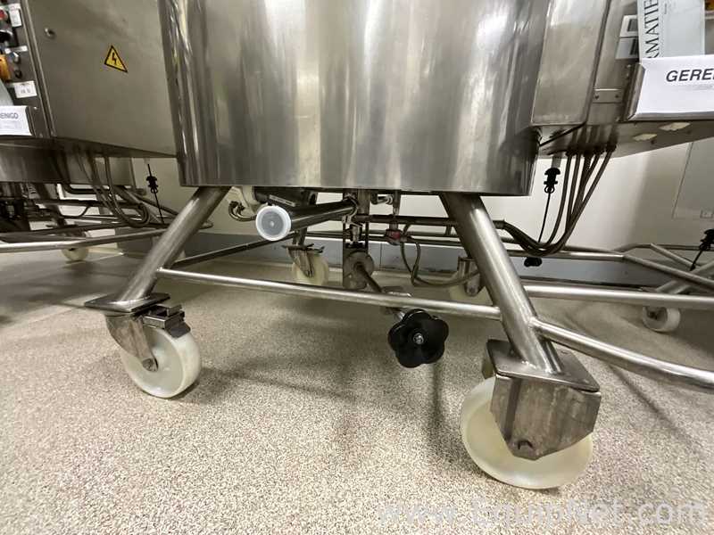 Recipiente Mezclador Acero inoxidable DIESSEL HILDESCHEIM .  422 Litros