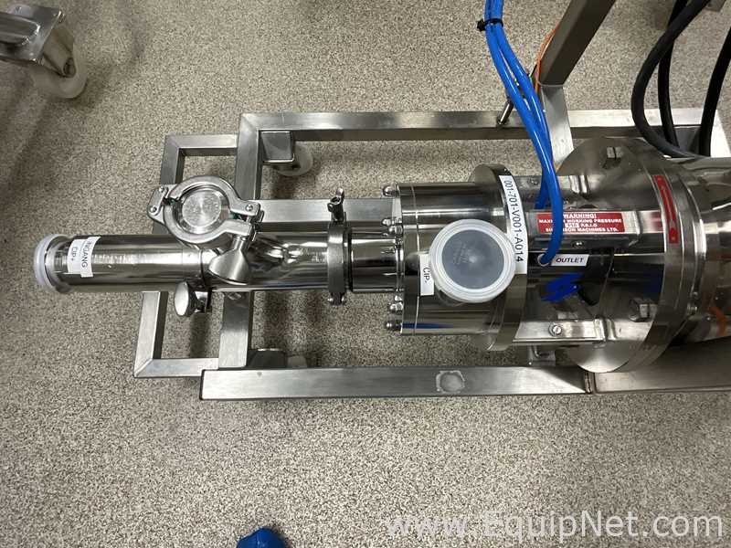 Silverson FMX25 Stainless Steel Contact Parts Portable High Shear Inline Mixer