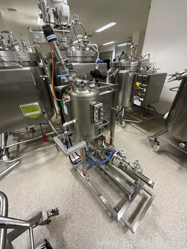 Silverson FMX25 Stainless Steel Contact Parts Portable High Shear Inline Mixer
