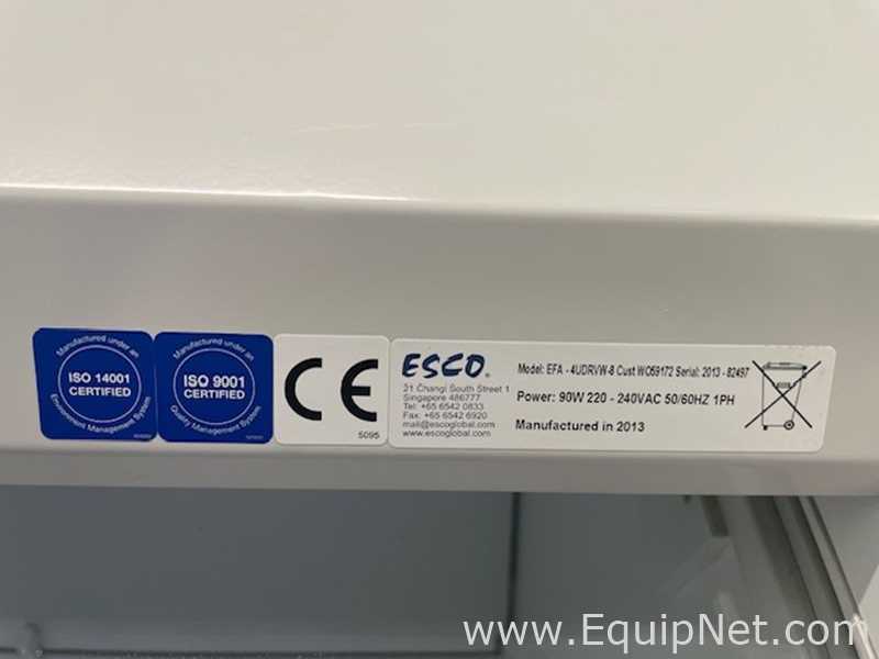 Capela de Exaustão e Fluxo Laminar Esco Lifesciences EFA-6UDRWV-8