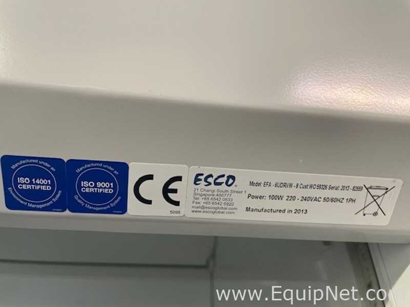 Capela de Exaustão e Fluxo Laminar Esco Lifesciences EFA-6UDRWV-8