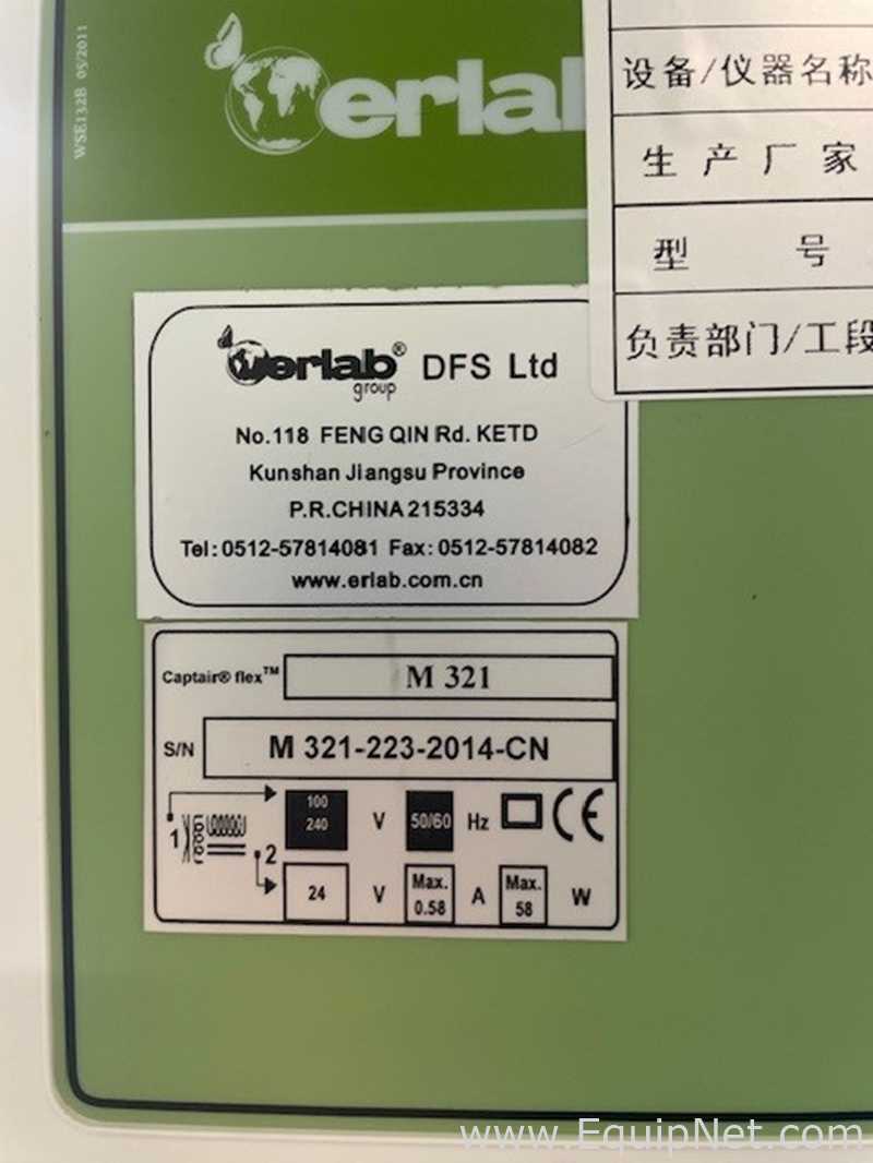Erlab Flex M321 Fume Hood Lot 672