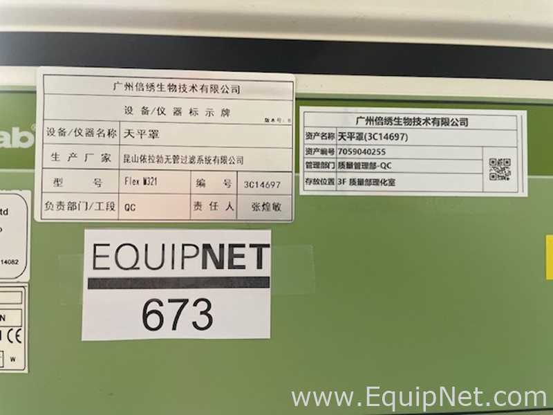 Erlab Flex M321 Fume Hood Lot 673