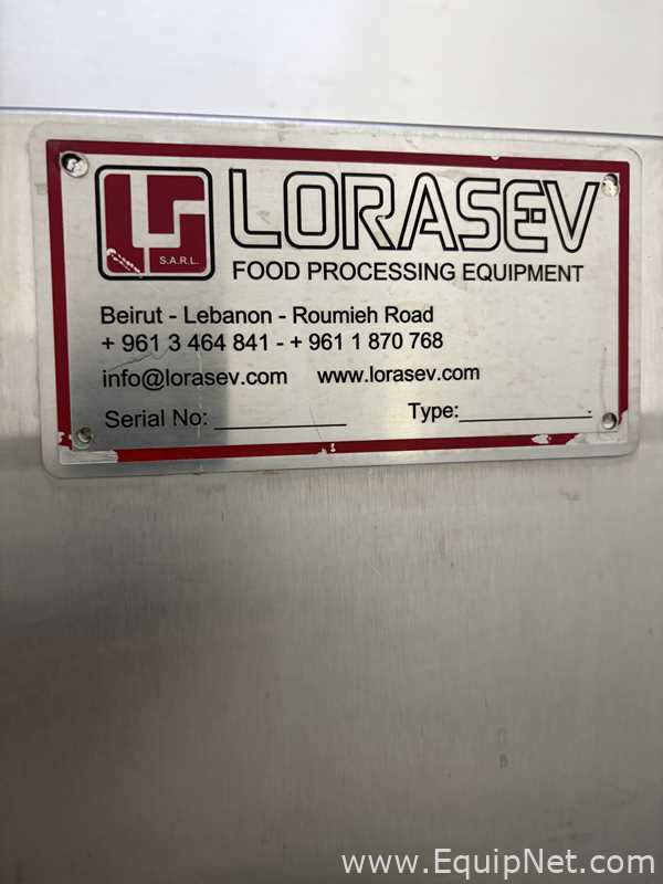 Misturador Lorasev Food Processing Equipment Dual Paddle