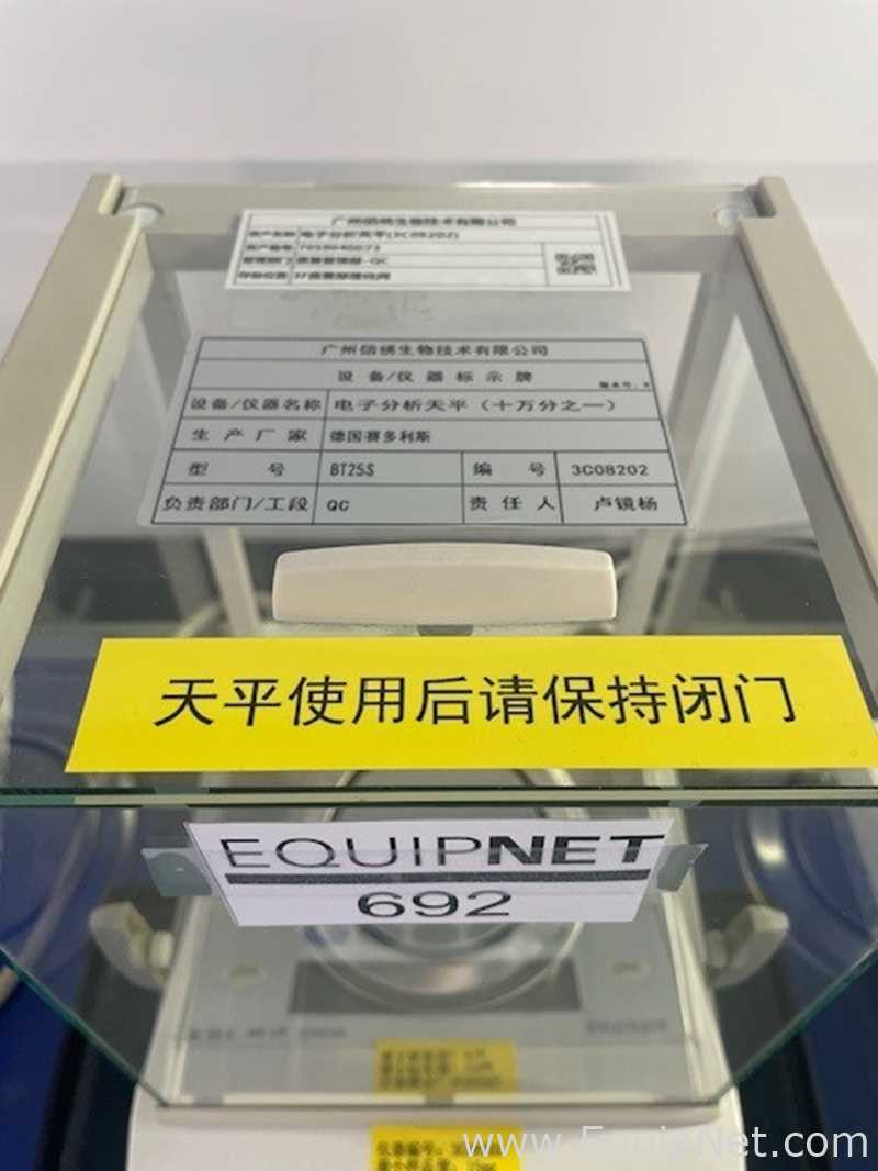 Sartorius BT25S Electronic Balance Lot 692
