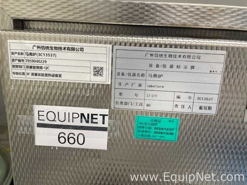 Nabertherm LI5-11 Muffle Furnace Lot 660
