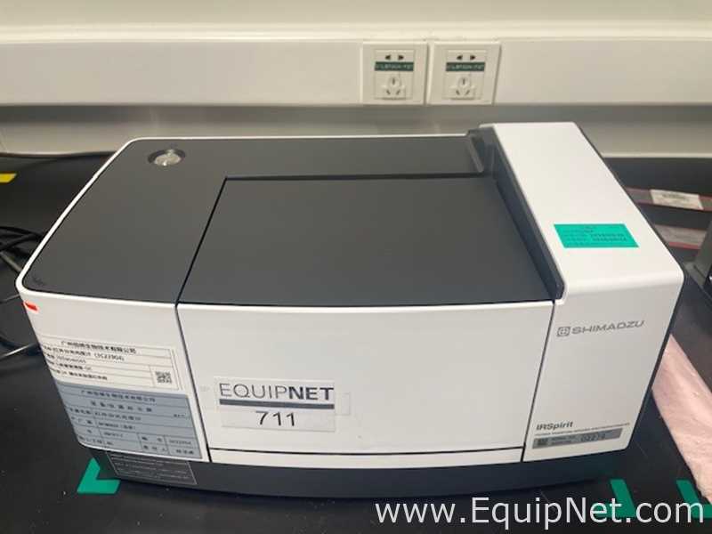 Shimadzu IRSPIRIT-T Infrared Spectrophotometer Lot 711