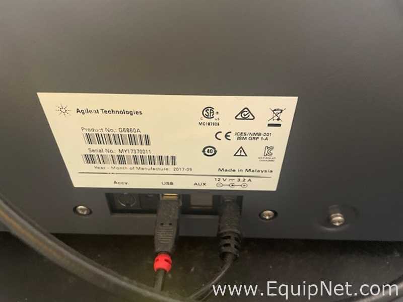 Agilent 6860A UV-VIS Spectrophotometer with Solo VPE Lot 704