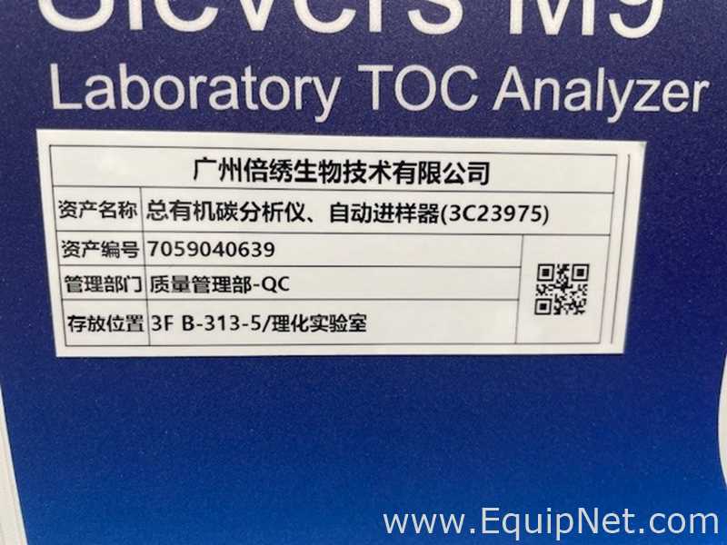 Analisador de Carbono Orgânico Total Suez Water and Technologies Solutions (Sievers) Sievers M9&Autosampler