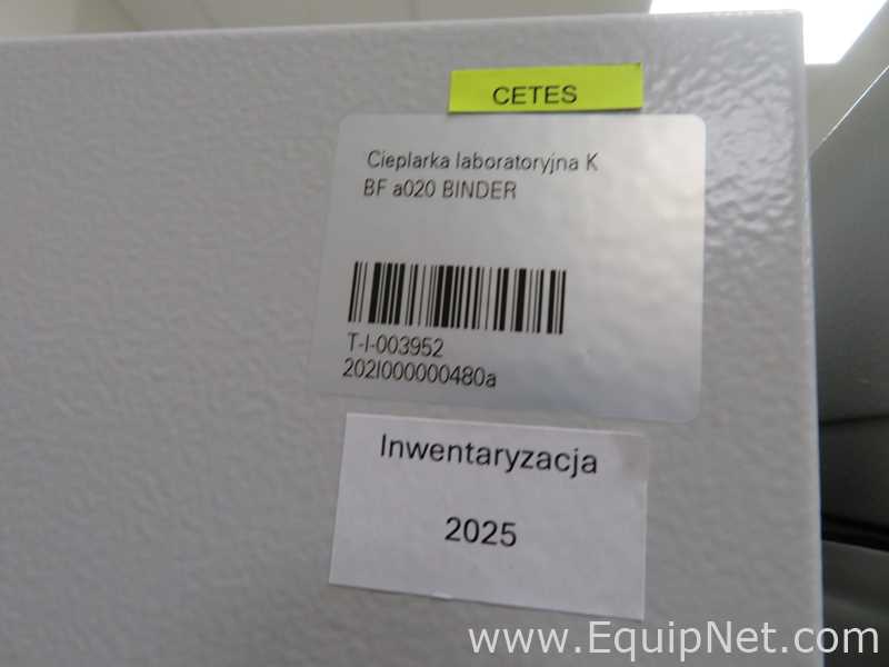 Binder KBF 1020 Constant Climate Chamber