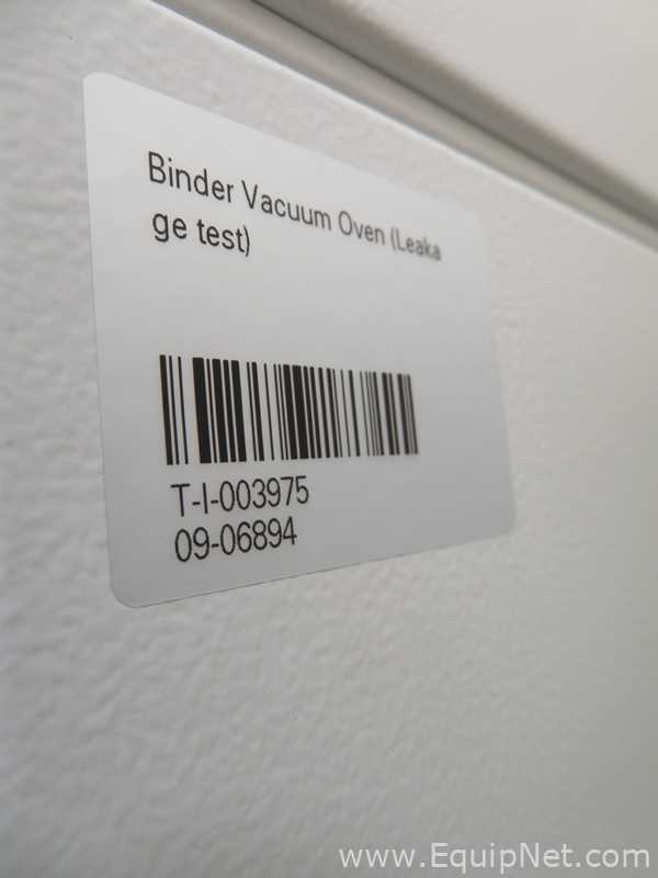 Cámara de Secado Binder VD 53