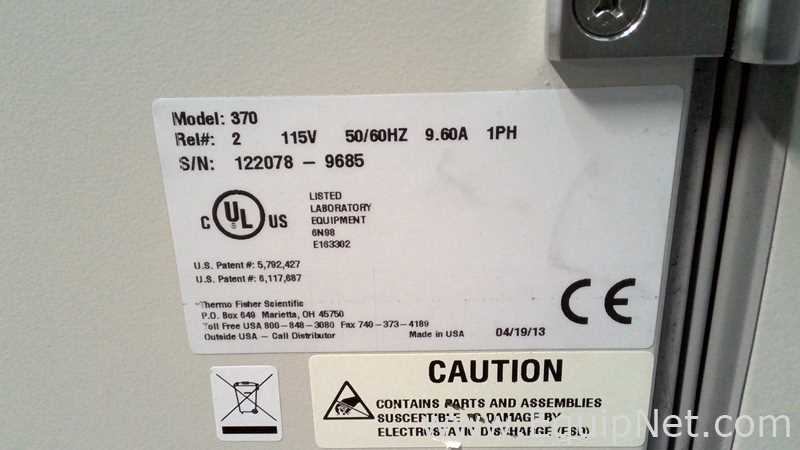 Incubadora Thermo Fisher Scientific 370