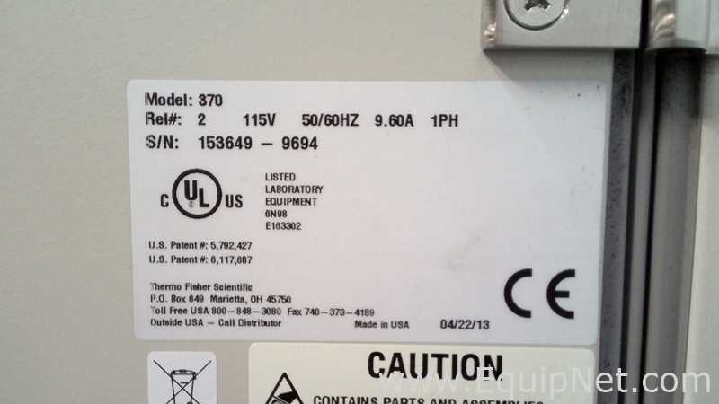 Incubadora Thermo Fisher Scientific 370