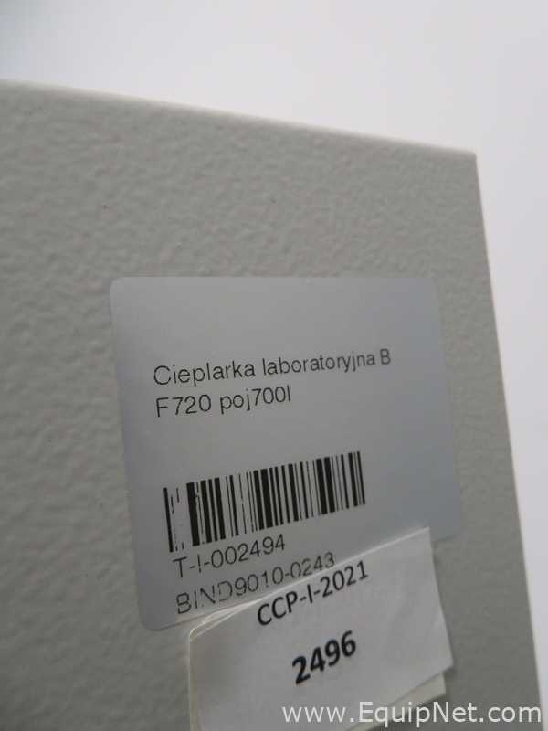 Binder BF 720 Incubator