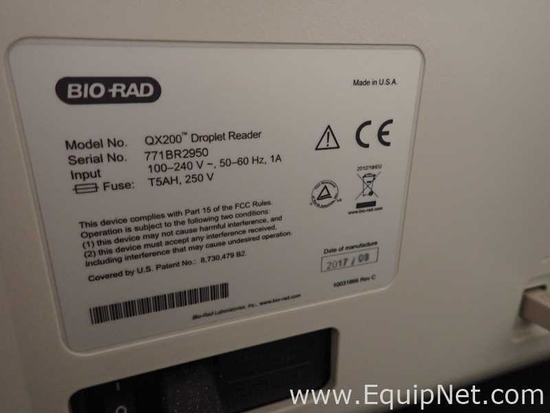 Bio Rad QX200 Droplet Reader