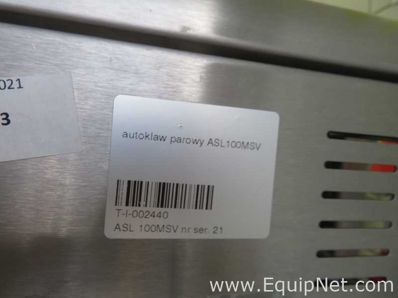 Sistema para Autoclaves SMS ASL 100 MSV