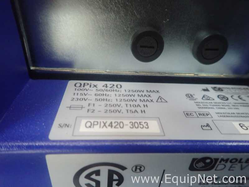 Analizador Molecular Devices QPIX 420