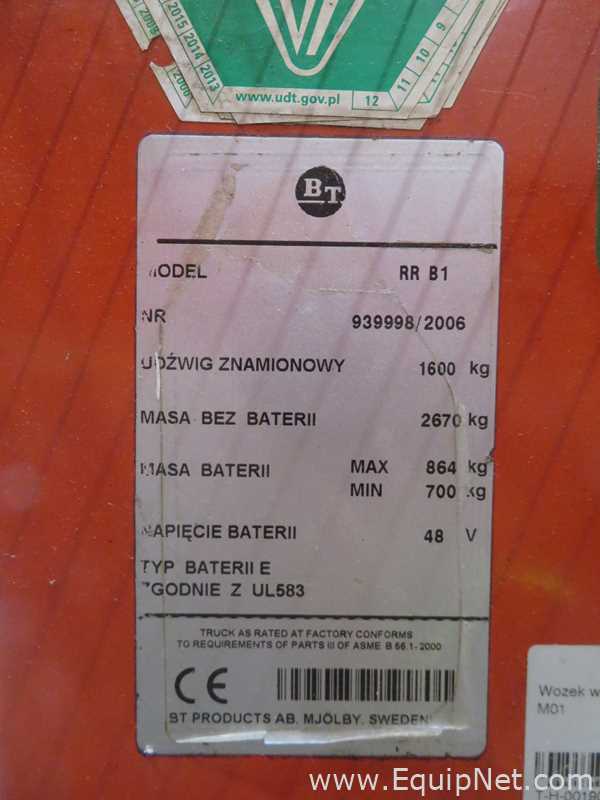 Empilhadeira Toyota RR B1