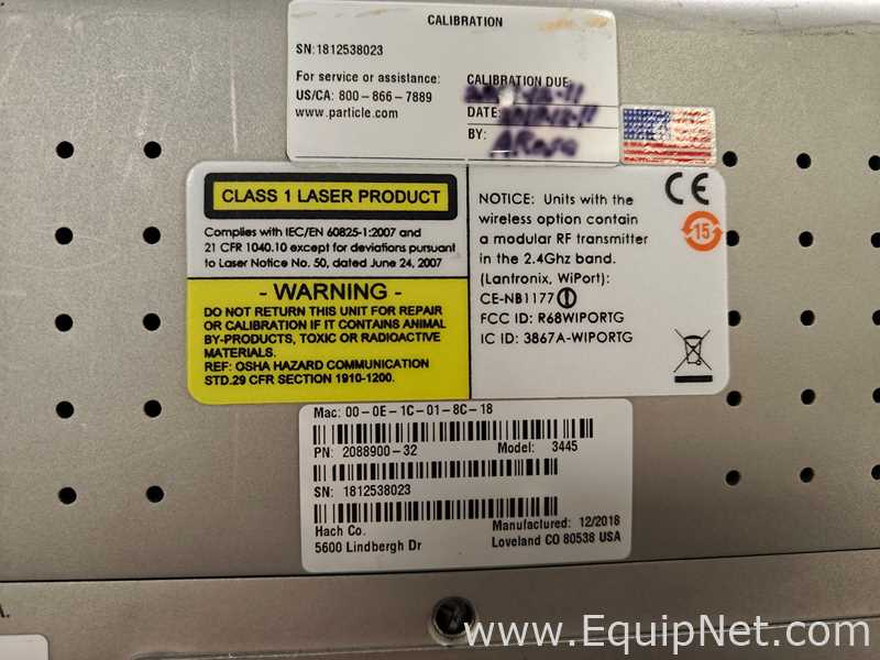 Contador de Partículas Beckman Coulter MET ONE3445