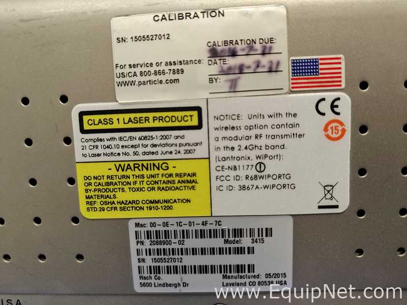 Contador de Partículas Beckman Coulter NET ONE 3415