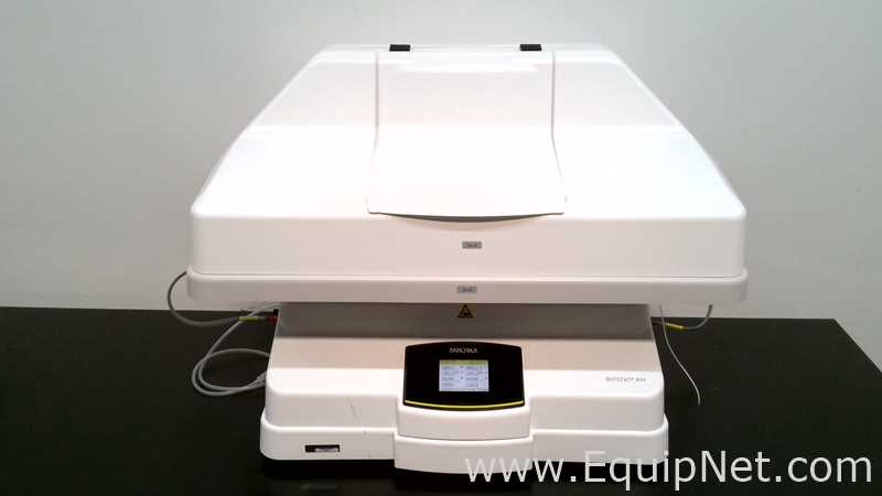 Sartorius Stedim Biostat RM 20/50 Basic Bioreactor with HPNE Stainless Steel Harvest Cart