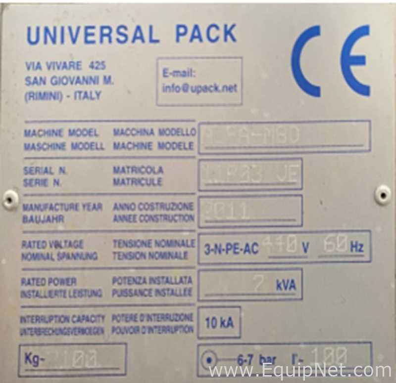 Linha de Embalagens Universal Pack ALFA-M8D